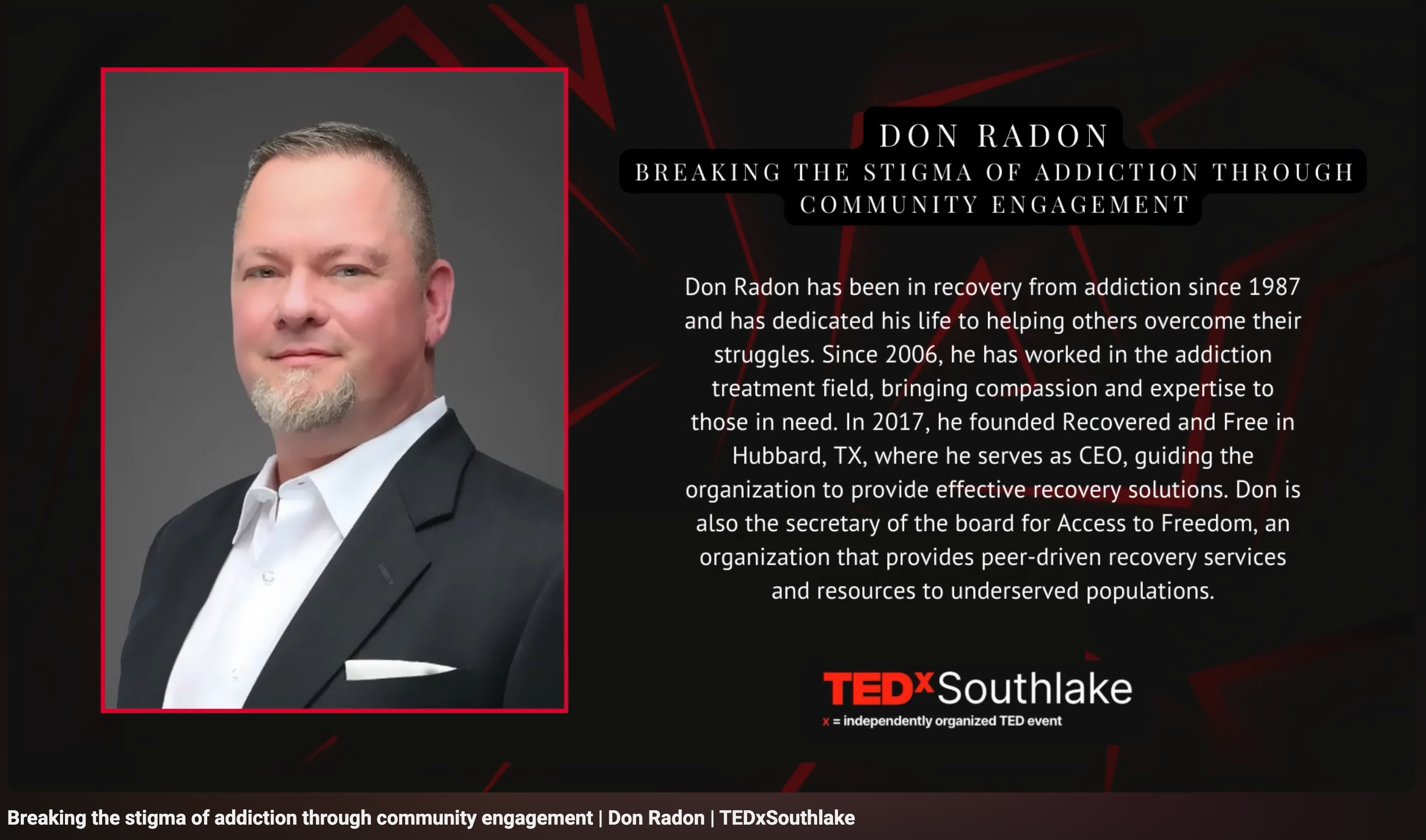 TedX Southlake - Breaking Stigma through Community Engagement